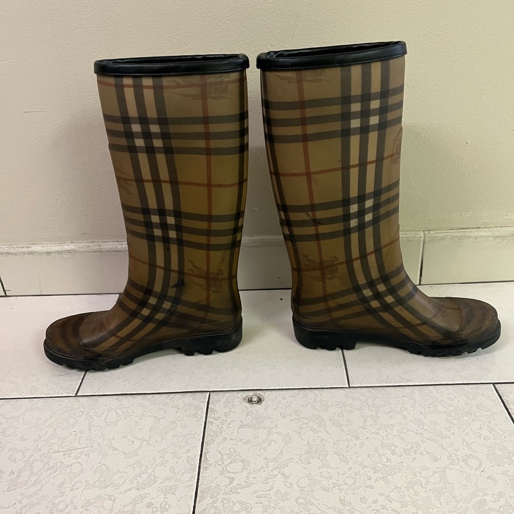 Burberry Nova Check Rainboot size 36 - Picture 3 of 8